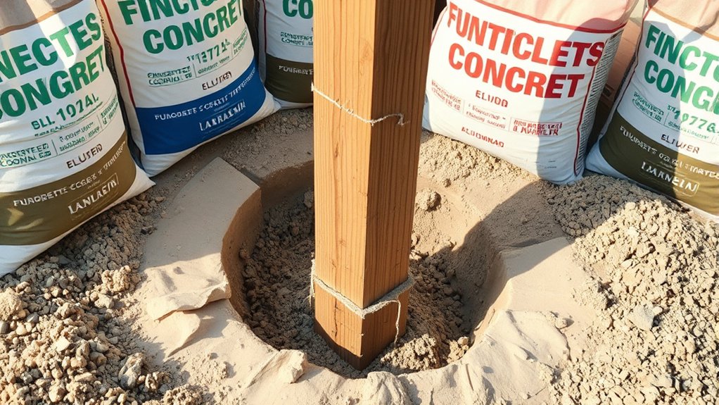 concrete bag sizes and volumes