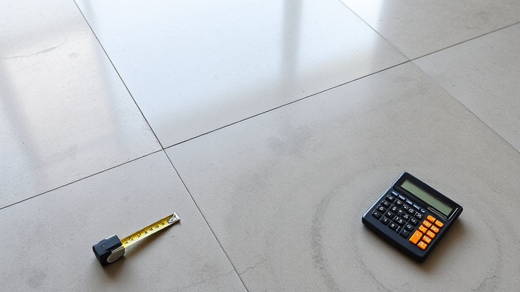 concrete coating cost estimate