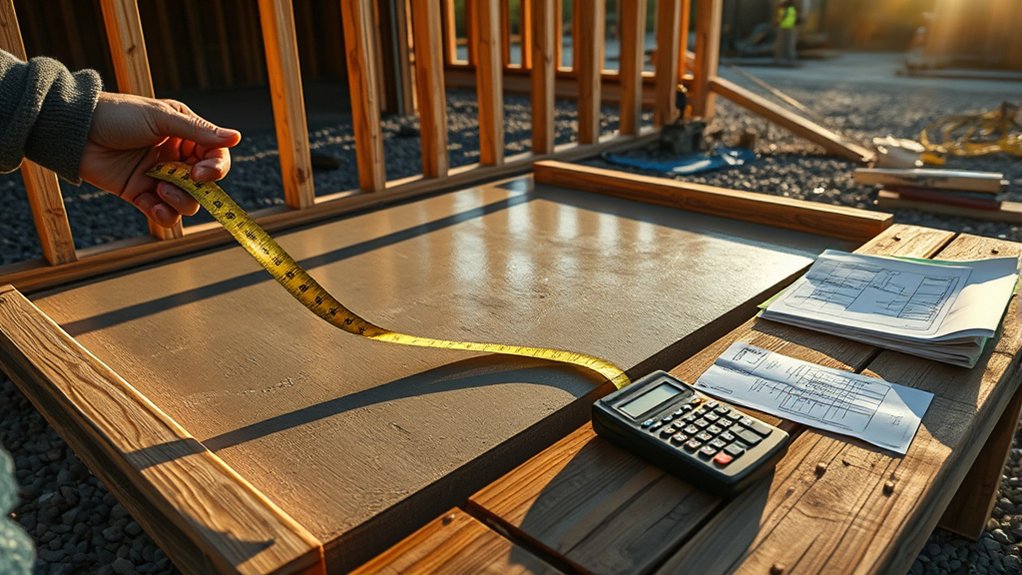 concrete coverage calculation details