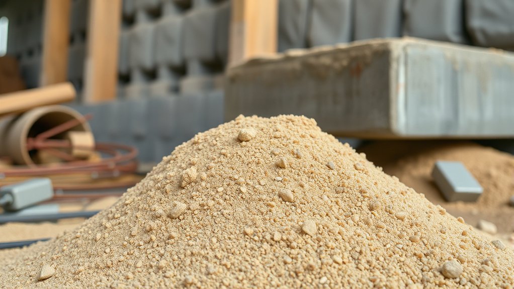 concrete sand for construction