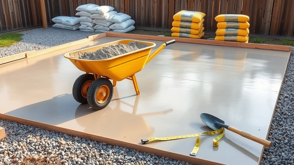 cubic yard concrete measurement
