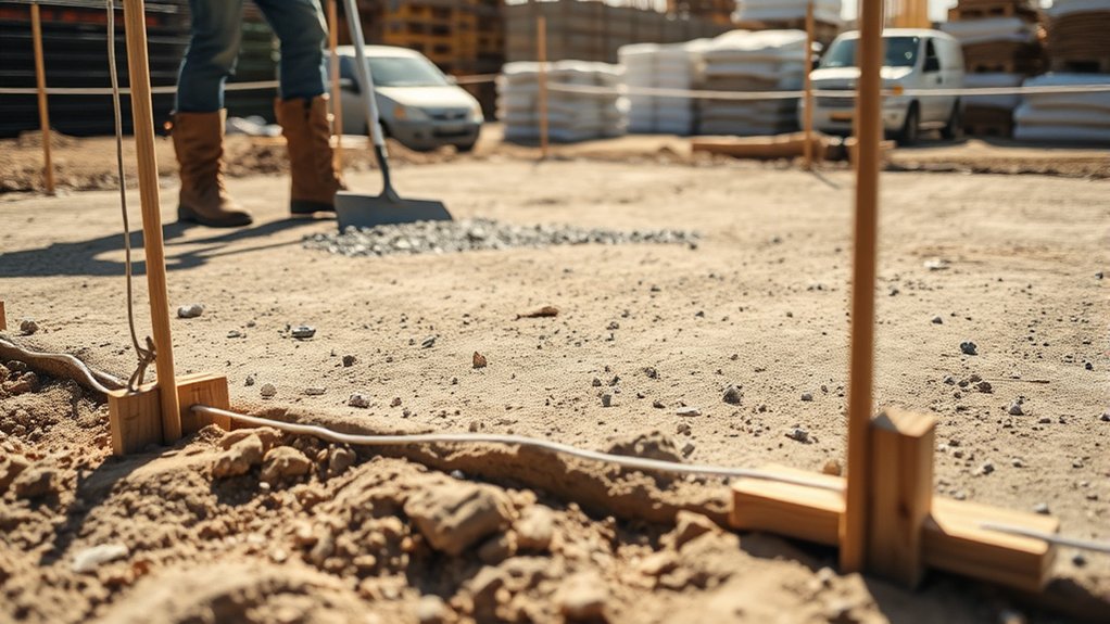 site prep ensures concrete stability
