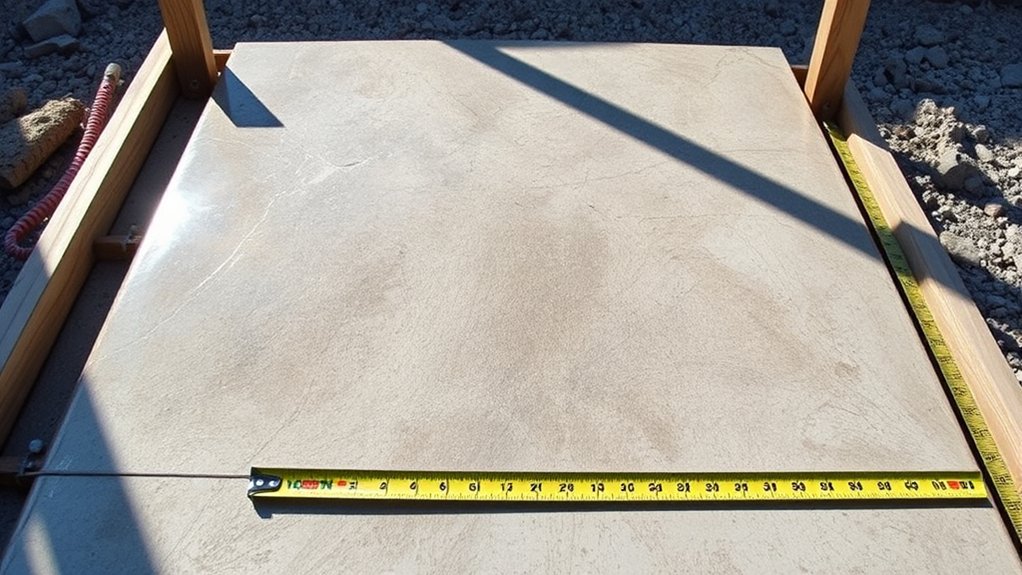 thicker slabs reduce coverage